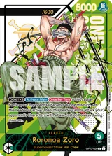 Card art for Roronoa Zoro (OP12-020_p2)