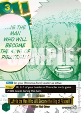 Card art for Luffy Is the Man Who Will Become the King of Pirates!!! (OP12-039_p1)