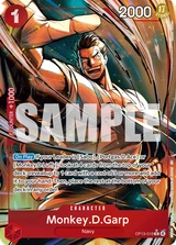 Card art for Monkey.D.Garp (OP13-016_p1)