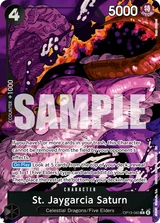 Card art for St. Jaygarcia Saturn (OP13-083_p1)