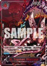 Card art for St. Topman Warcury (OP13-089_p2)