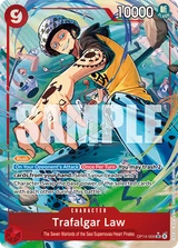 Card art for Trafalgar Law (OP14-009_p1)
