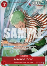 Card art for Roronoa Zoro (OP14-015_p1)