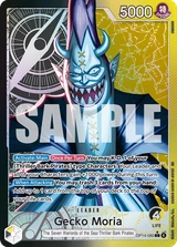Card art for Gecko Moria (OP14-080_p1)