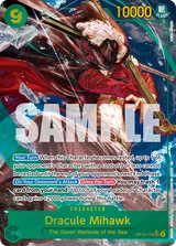 Card art for Dracule Mihawk (OP14-119_p1)