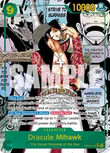 Card art for Dracule Mihawk (OP14-119_p2)