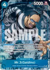 Variant art for Mr.3(Galdino) (OP16-056_p1)