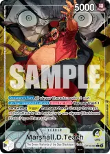 Variant art for Marshall.D.Teach (OP16-080_p1)