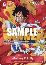 Card art for Monkey.D.Luffy (P-001_p2)