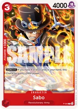 Card art for Sabo (P-044_r1)