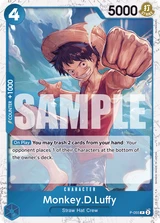Card art for Monkey.D.Luffy (P-055_p2)