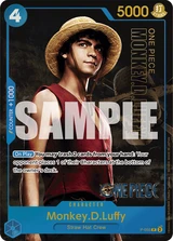 Card art for Monkey.D.Luffy (P-055_p4)