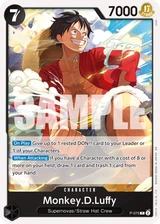 Card art for Monkey.D.Luffy (P-075_r1)
