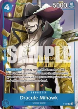 Card art for Dracule Mihawk (P-081_p1)