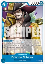Card art for Dracule Mihawk (P-081_r1)