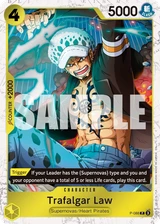 Card art for Trafalgar Law (P-088_p3)