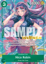 Card art for Nico Robin (P-111_p1)