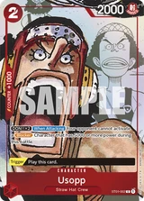 Card art for Usopp (ST01-002_p2)