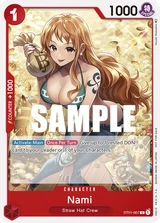 Card art for Nami (ST01-007_p2)