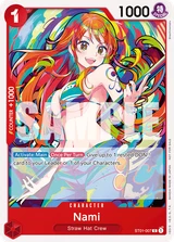 Card art for Nami (ST01-007_p4)