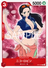 Card art for Nico Robin (ST01-008_r1)