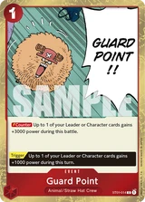 Card art for Guard Point (ST01-014_p2)