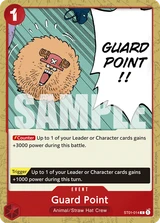 Card art for Guard Point (ST01-014_r1)