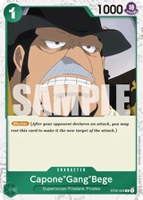 Card art for Capone&quot;Gang&quot;Bege (ST02-004_p2)