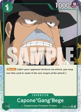 Card art for Capone&quot;Gang&quot;Bege (ST02-004_p3)
