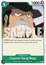 Card art for Capone&quot;Gang&quot;Bege (ST02-004_r1)