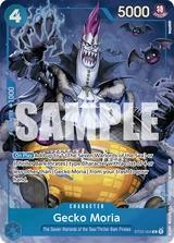 Card art for Gecko Moria (ST03-004_p3)