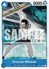 Card art for Dracule Mihawk (ST03-005_r1)