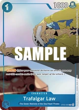 Card art for Trafalgar Law (ST03-008_p1)