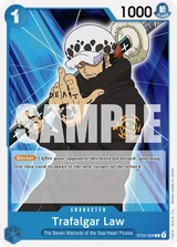 Card art for Trafalgar Law (ST03-008_p4)