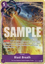Card art for Blast Breath (ST04-016_p4)