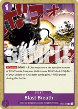 Card art for Blast Breath (ST04-016_r1)