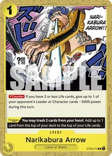 Card art for Narikabura Arrow (ST09-014_p1)