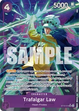 Card art for Trafalgar Law (ST10-010_p4)