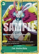 Card art for I&#39;m invincible (ST11-005_p2)
