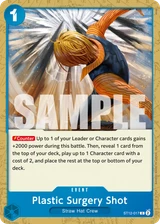 Card art for Plastic Surgery Shot (ST12-017_r1)