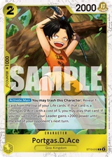Card art for Portgas.D.Ace (ST13-010_p2)