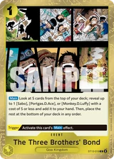 Card art for The Three Brothers&#39; Bond (ST13-019_p1)
