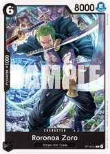 Card art for Roronoa Zoro (ST14-013_r1)