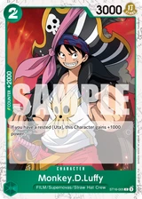 Card art for Monkey.D.Luffy (ST16-005_p1)