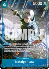 Card art for Trafalgar Law (ST17-002_p1)