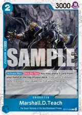 Card art for Marshall.D.Teach (ST17-005_p1)