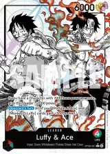 Card art for Luffy &amp; Ace (ST30-001_p1)