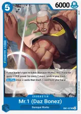 Card art for Mr.1(Daz.Bonez) (EB01-027)