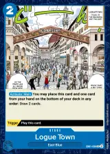 Card art for Loguetown (EB01-030)