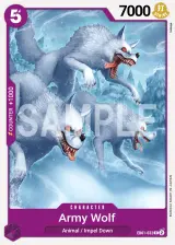 Card art for Army Wolves (EB01-032)